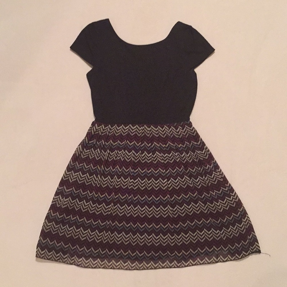 Chevron Simple Dress
